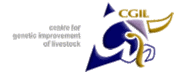 Logo Centre for Genetic Improvement of Livestock. CCGIL