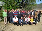 Participants at the start-up meeting of the LowInputBreeds project at Nafferton Farm near Newcastle.